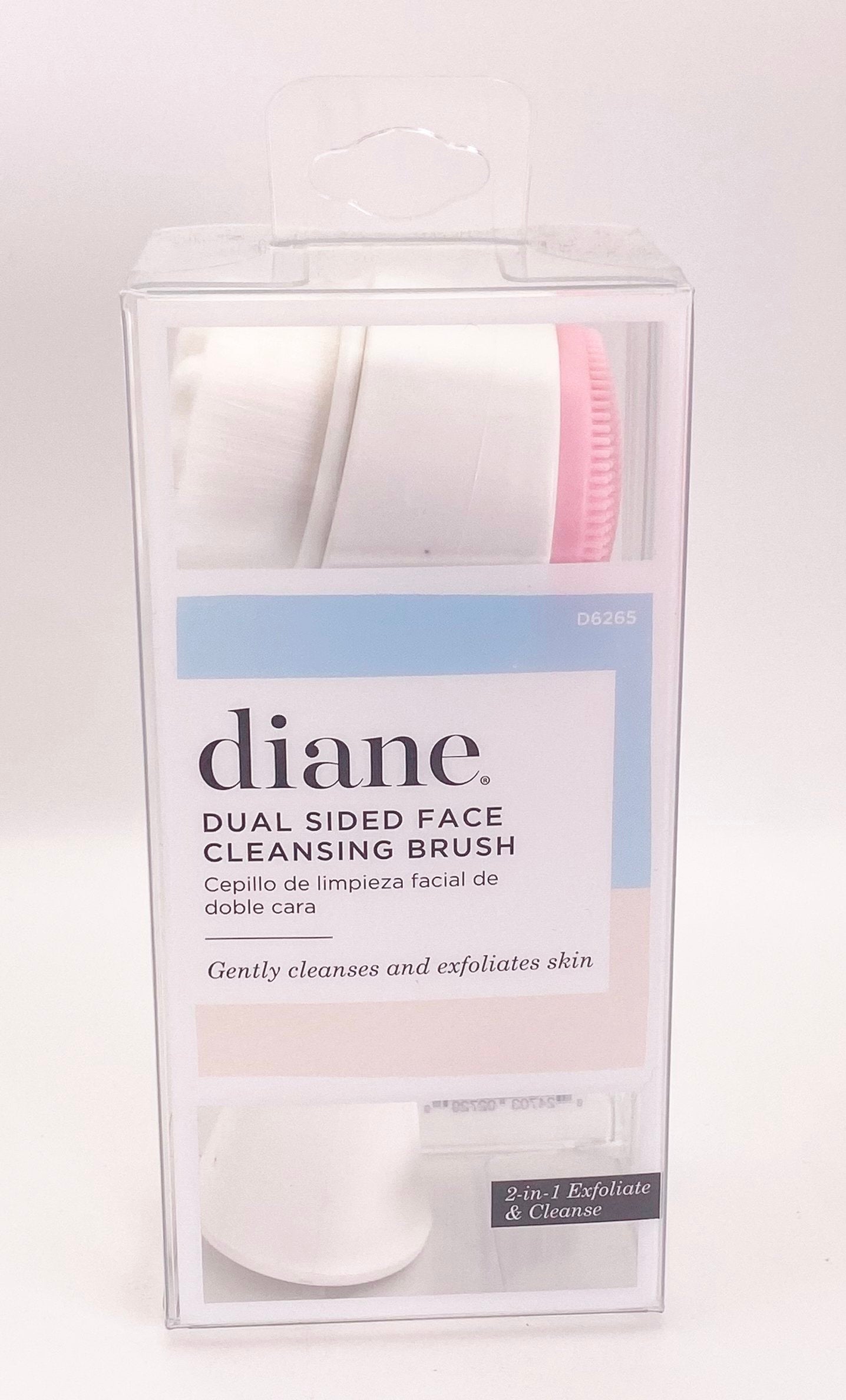 Diane Dual Sided Face Cleansing Brush #D6265